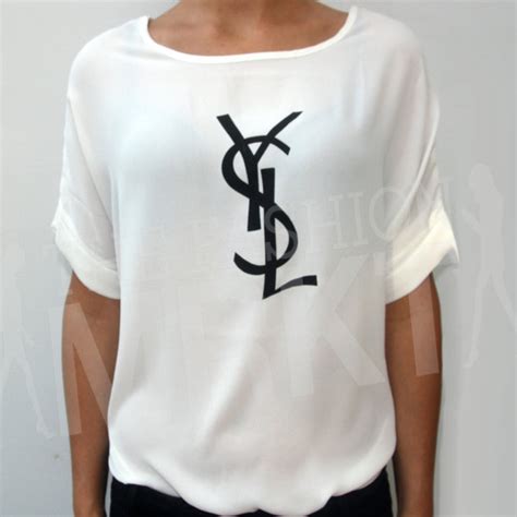 ysl t shirt tag|ysl graphic tees.